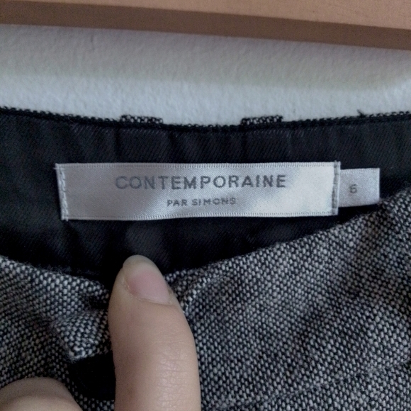 Woolen grey pants from Contemporaine (size 6, small) - Picture 5 of 8